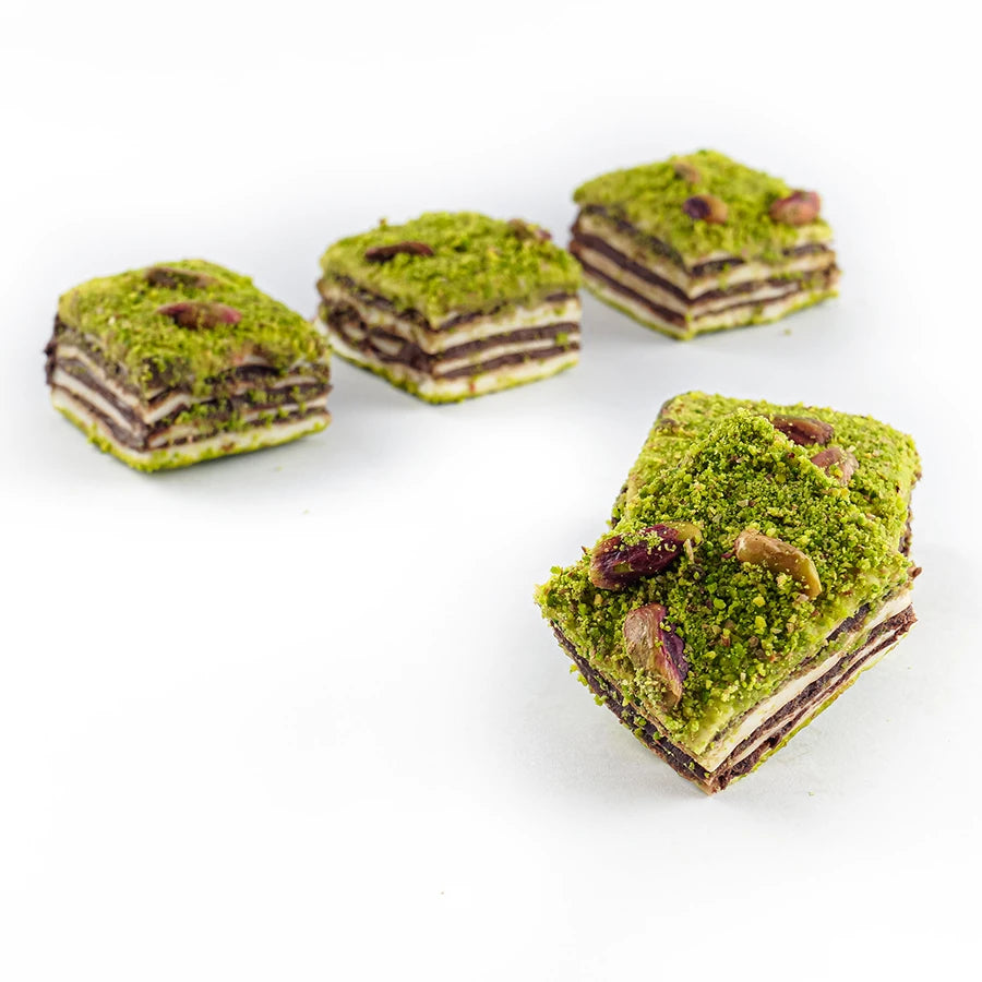 Toz Fıstıklı Katmer Lokum