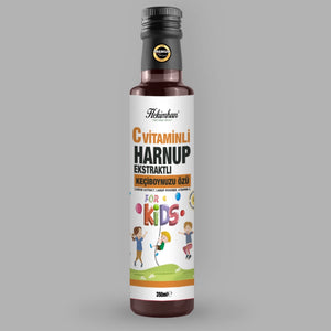 C Vitaminli Harnuplu Keçiboynuzu Özü ( FOR KIDS 350ml)
